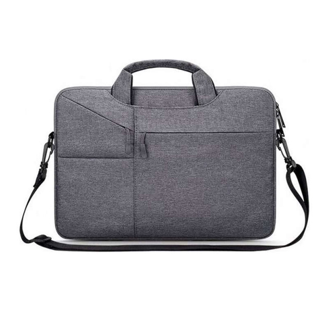  Torba etui PocketBag pokrowiec na ramię do laptopa 14 do MacBook Air Dark Grey