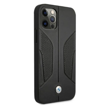 Etui BMW BMHCP12MRSCSK do Apple iPhone 12/12 Pro 6,1" hardcase Leather Perforate Sides