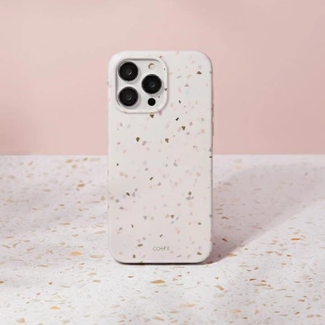 UNIQ Hülle Coehl Terrazzo iPhone 14 Pro Max 6.7" Sand/Sandstein