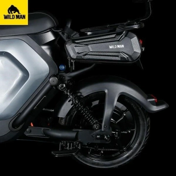 Wildman XT9 XL Fahrradtasche Rahmentasche 1,8L Wasserdicht Schwarz