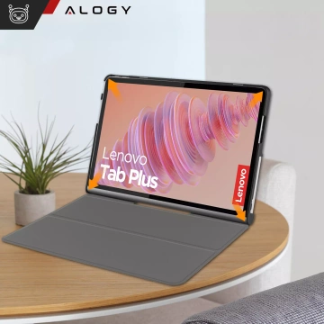Etui ochronne do Lenovo Tab Plus 11.5" 2024 TB351FU Alogy Book Cover Case obudowa na tablet Różowe