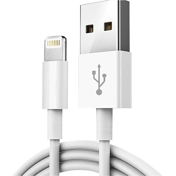 Alogy 1m Fast Charge USB zu Lightning Kabel iPhone Ladekabel 20W weiß
