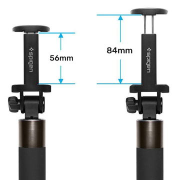 Selfiestick Spigen S530W Czarny/Schwarz Bluetooth 000SS21746