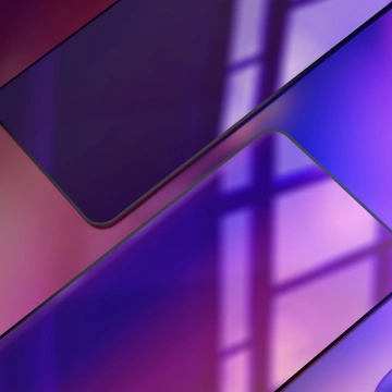 Prywatyzujące szkło hartowane na Apple iPhone 16 Plus - 3mk Rainbow Privacy