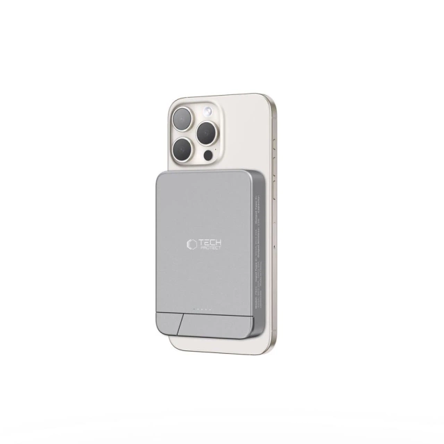Powerbank MagSafe Tech-Protect PB15 10000mAh Pop-up Space Grau