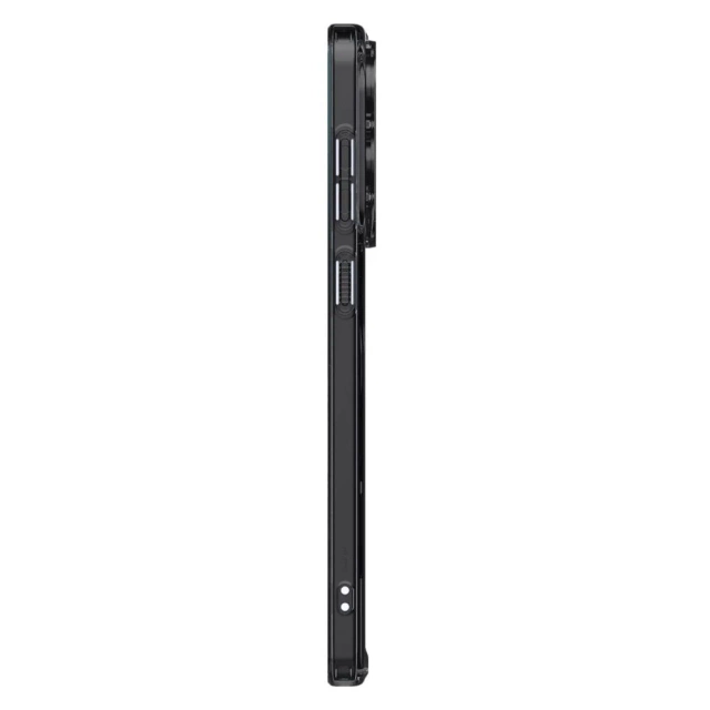 Etui Spigen Ultra Hybrid Mag z MagSafe na Samsung Galaxy S25 Edge z nadrukiem - czarne