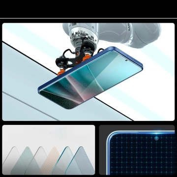 2x Szkło hartowane do Samsung Galaxy S24 S25 Spigen Glas.TR "EZ FIT" Clear 2-Pack z ramką do montażu