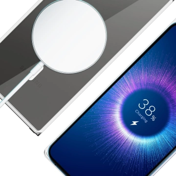 Etui für Samsung Galaxy S25 Ultra 3mk Clear MagCase MagSafe Transparent