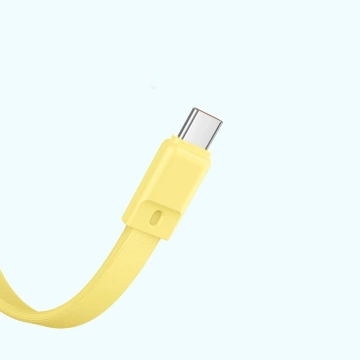 Baseus Magnetic Mini MagSafe 10000 mAh 30 W Powerbank mit integriertem USB-C-Kabel – Gelb Baseus Simple Series USB-C – USB-C 60 W 0,3 m Kabel