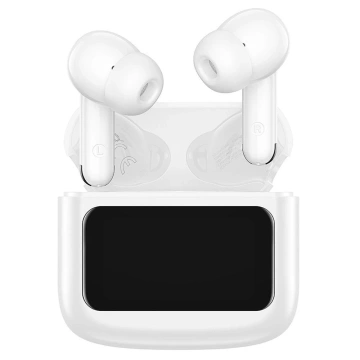Hoco EQ14 TWS Kabellose In-Ear-Kopfhörer mit Touchscreen, Weiß