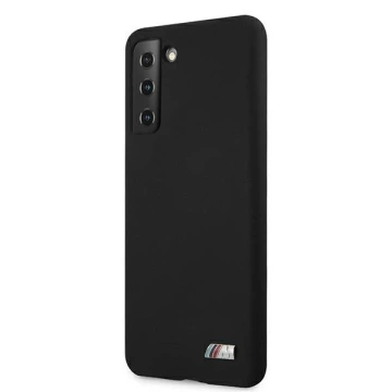 Etui BMW BMHCS21MMSILBK do Samsung Galaxy S21+ Plus G996 Silicone M Collection