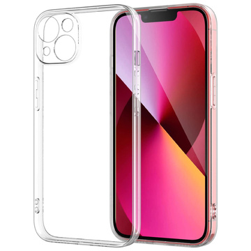 Armored Alogy Hybrid Case mit Kameraabdeckung für Apple iPhone 13 Klarglas