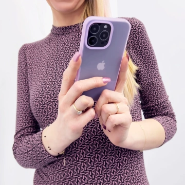 Kingxbar Plain Series Case Cover für iPhone 13 Pro Silikonhülle Grau