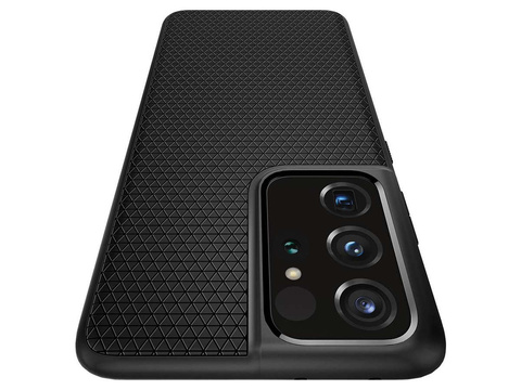 Etui Spigen Liquid Air do Samsung Galaxy S21 Ultra Matte Black