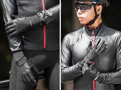 Fahrradhandschuhe XL RockBros Fahrradhandschuhe S208-XL Schwarz