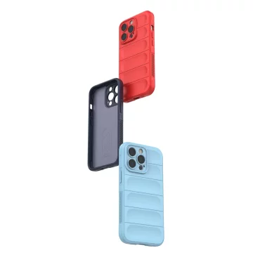 Magic Shield Case etui do iPhone 13 Pro elastyczny pancerny pokrowiec czerwony
