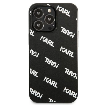Karl Lagerfeld KLHCP13LPULMBK3 iPhone 13 Pro / 13 6,1" Hardcase Czarny/Black Allover