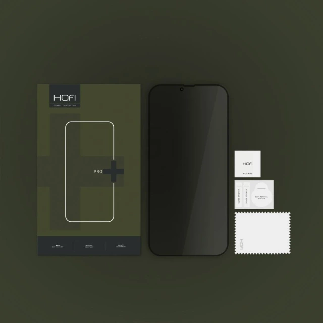 Szkło Prywatyzujące do iPhone 16e Hofi Anti Spy Glass Pro+
