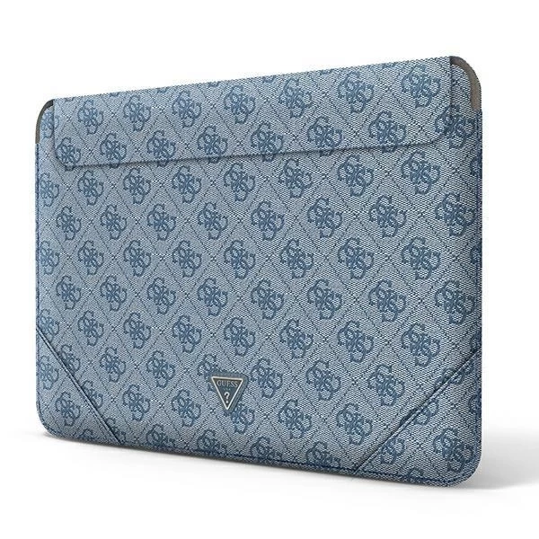 Ratet mal, Hülle GUCS14P4TB 13/14" Niebieski/Blau 4G Uptown Triangle Logo