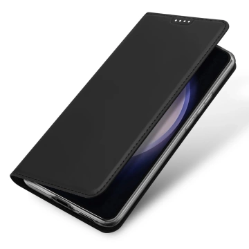 Brieftaschenetui mit Ständer für Samsung Galaxy S23 FE Dux Ducis Skin Pro – schwarz