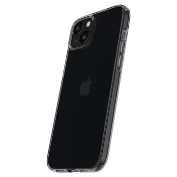 Spigen Crystal Flex Hülle für Apple iPhone 15 Plus – grau und transparent
