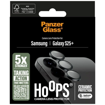Szkło na aparat do Samsung Galaxy S25+ Plus PanzerGlass Hoops Camera Lens Protector