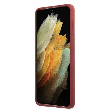 Etui Mercedes MEHCS21SSILRE für Samsung Galaxy S21 G991 Hardcase Silicone Line
