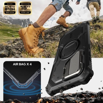 Etui für Samsung Galaxy S25 Plus Supcase i-Blason ArmorBox Mag MagSafe Schwarz