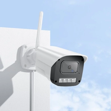 HOCO D4 Full HD WLAN-Außenkamera, IR, Farbe, IP65