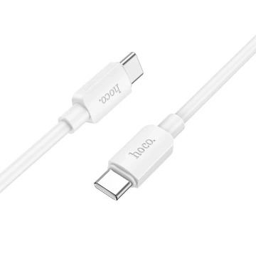 HOCO Kabel Typ C do Typ C X96 1 m Biały PD 60W 3A Szybkie Ładowanie