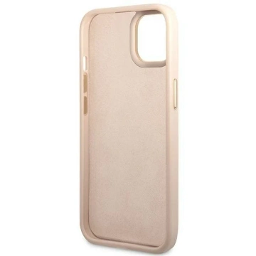 Etui Guess GUHCP14MHG4SHP do Apple iPhone 14 Plus 6,7" różowy/pink hard case 4G Vintage Gold Logo