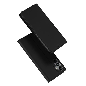 Dux Ducis Skin Pro Hülle für Samsung Galaxy A34 5G Flip Cover Kartenetui Ständer schwarz