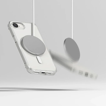 Etui do iPhone 16e Ringke Fusion Magnetic MagSafe Clear