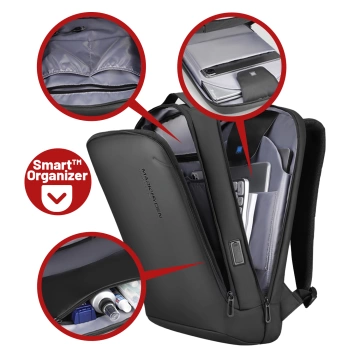 Hülle für Apple iPhone 16 Pro Max Alogy MagSafe Hybrid Matte Case Matte Cover mit Linsenschutz Schwarz