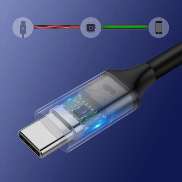 Kabel USB-C 3.1 1.5m Ugreen US161 50751 5Gbps 4K 30Hz Szary