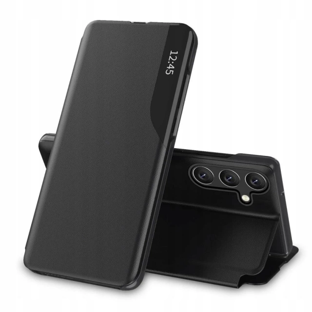 Etui Smart View für Samsung Galaxy A34 5G Schwarz