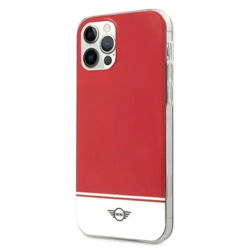 Etui na telefon Stripe Collection hardcase do iPhone 12 Pro Max czerwony/red