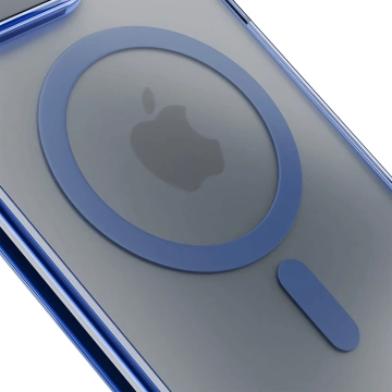 Etui na Apple iPhone 16 3mk Frosty MagCase  Blue