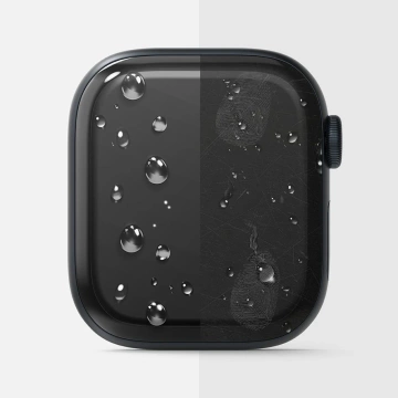 3x Folia ochronna na Apple Watch 10 46mm Ringke Dual Easy 3-pack Clear