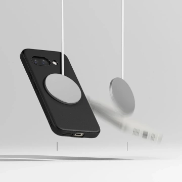 Google Pixel 9a Ringke Onyx MagSafe Schwarze Schutzhülle