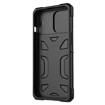 Nillkin Adventruer Case etui do iPhone 13 Pro pancerny pokrowiec z osłoną na aparat czarny