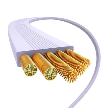 Baseus Free2Pull USB-C-Kabel für iP 20 W 1 m (lila)