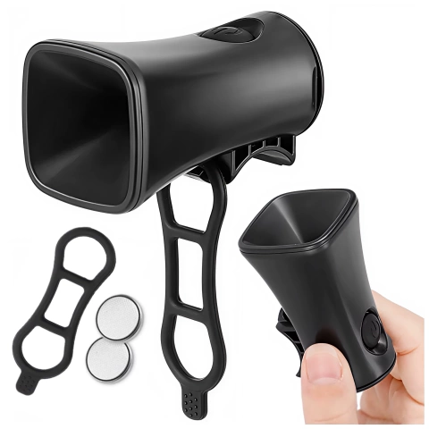 Dzwonek rowerowy mały elektryczny na rower kierownicę Small Electric Bike Bell Czarny