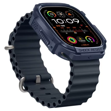 Etui Spigen Rugged Armor für Apple Watch Ultra 1 / 2 (49 mm) Marineblau