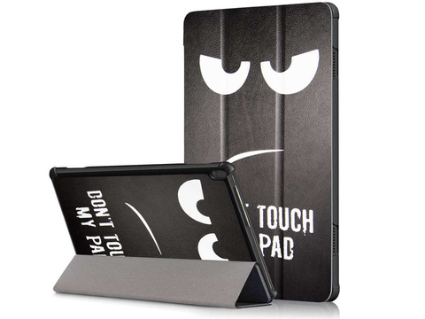 Etui Alogy Book Cover für Lenovo M10 TB-X505 F/L Don't Touch My Pad Szkło