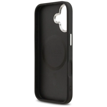 Etui Guess Classic Logo MagSafe na iPhone 17 - Czarny