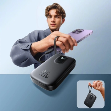 Joyroom JR-PBF18 10000 mAh 22,5 W Powerbank mit Lightning-Kabel