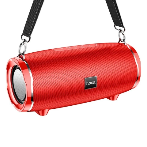 Bluetooth-Lautsprecher Hoco HC5 2×15W Rot FM USB AUX TF