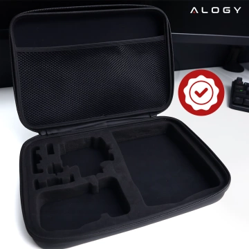 Zestaw Akcesoriów do GoPro Hero 13 12 11 10 9 8 7 6 kamerki sportowej zestaw mocowań Alogy ActionKit™ XXL 58w1 z Etui pokrowcem Walizką