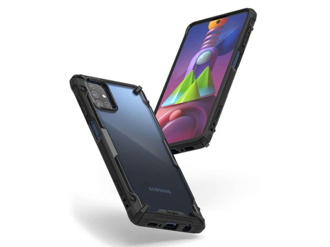 Etui ochronne na telefon Ringke Fusion X do Samsung Galaxy M51 Black